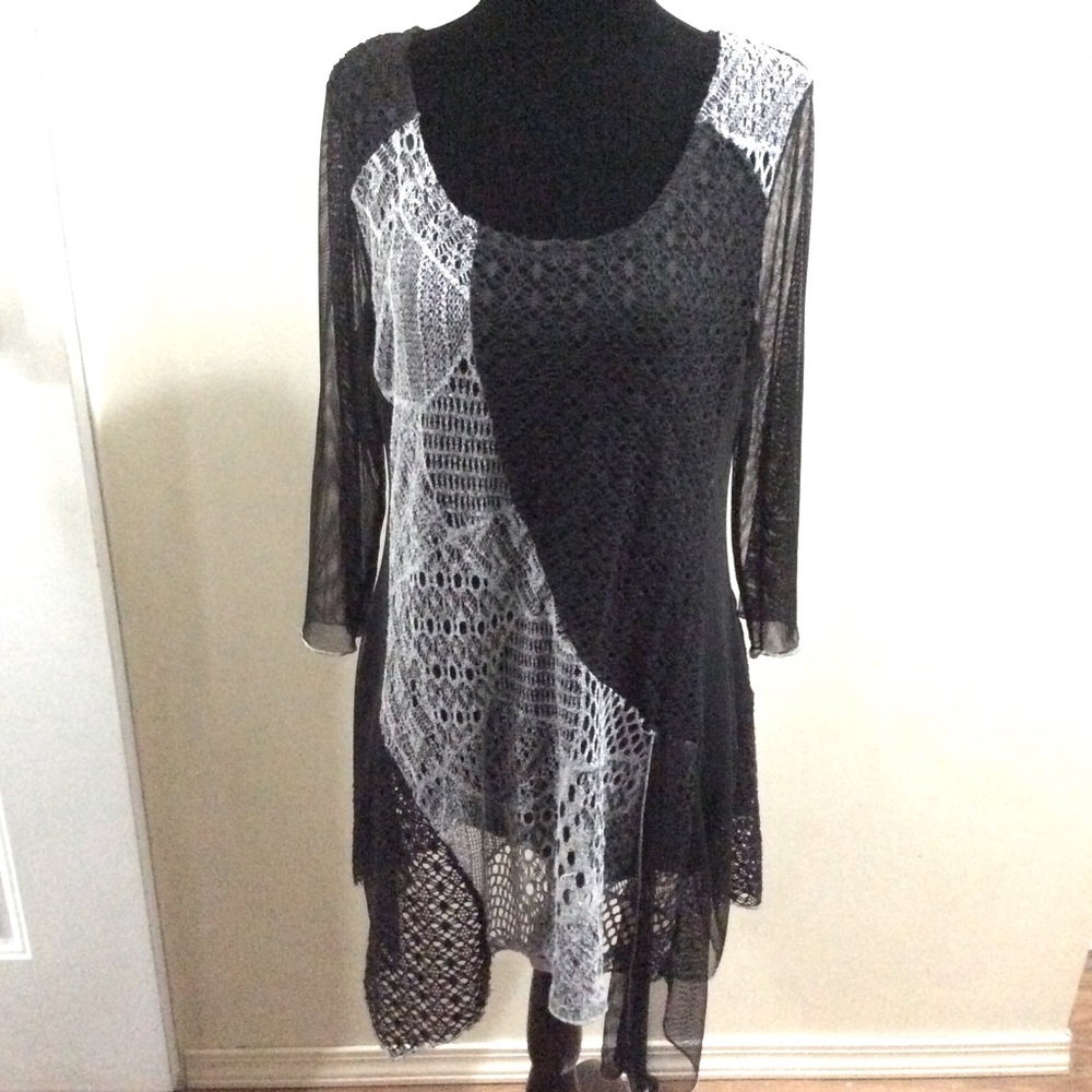 Papa Vancouver asymmetrical dress / top